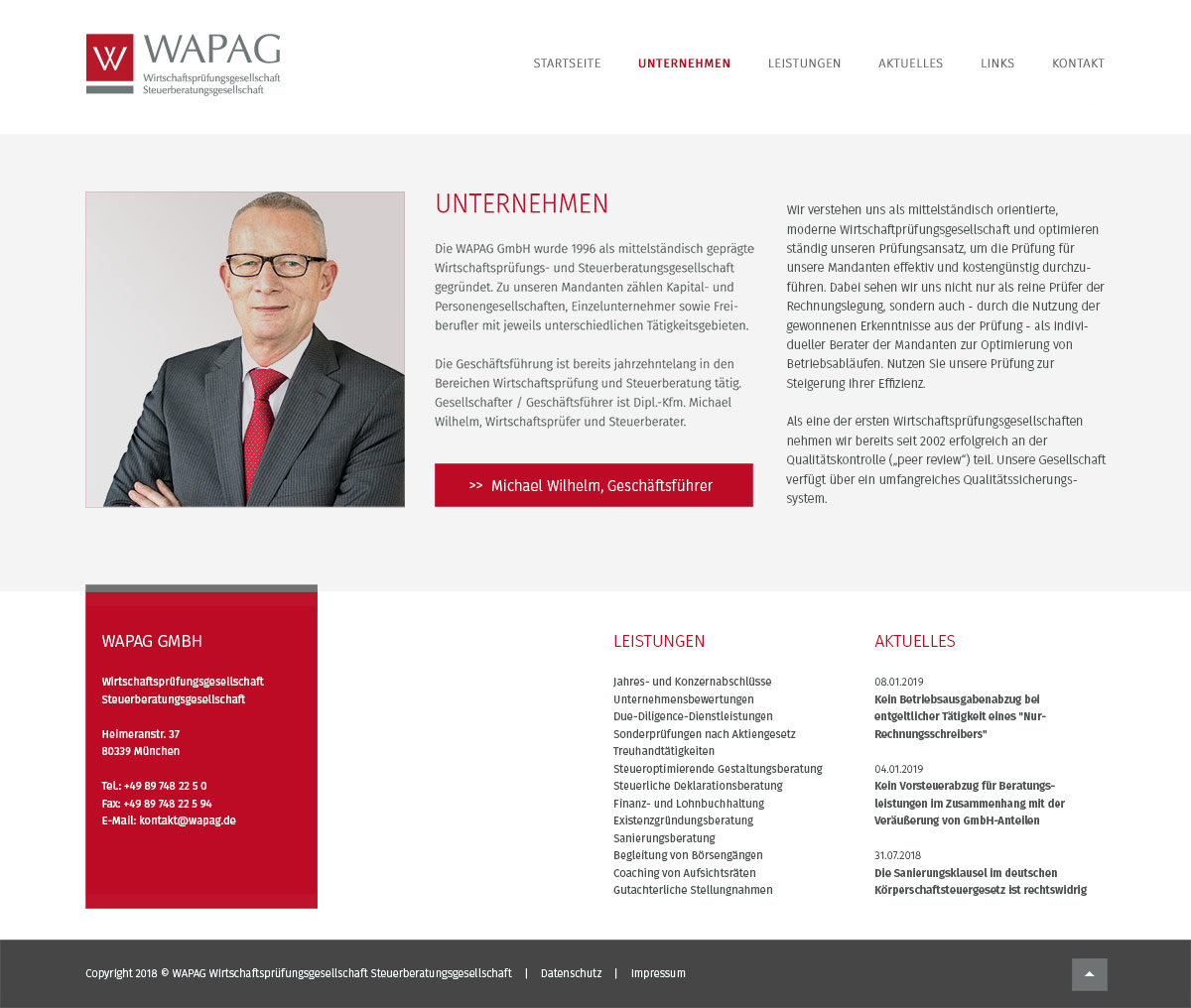 Webdesign Dachau . Wapag GmbH